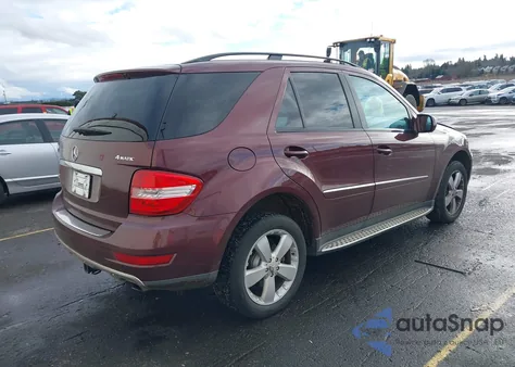 2009 Mercedes-Benz Ml 350 4Matic z USA, uszkodzony, nr VIN 4JGBB86E29A527643